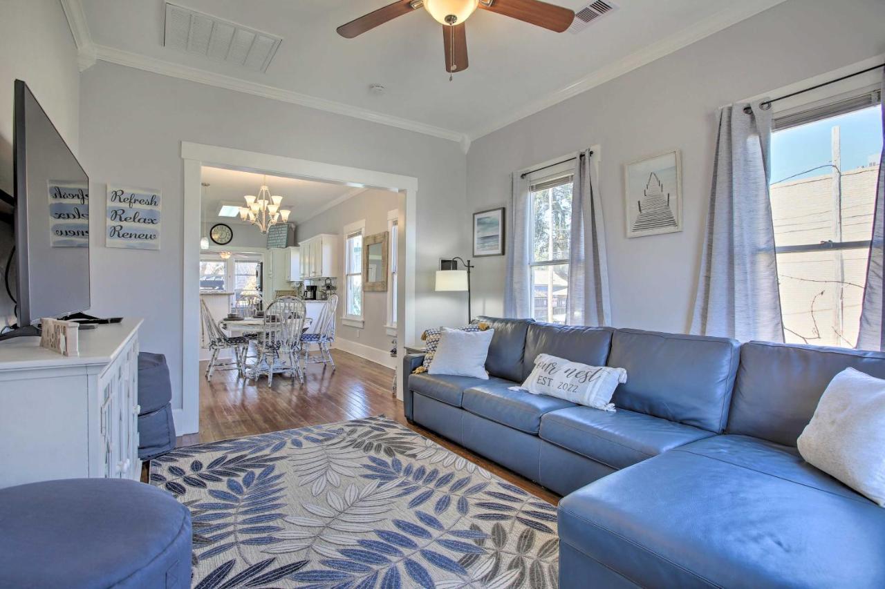 Cozy Beach Bungalow Near Galveston Seawall And Pier Esterno foto