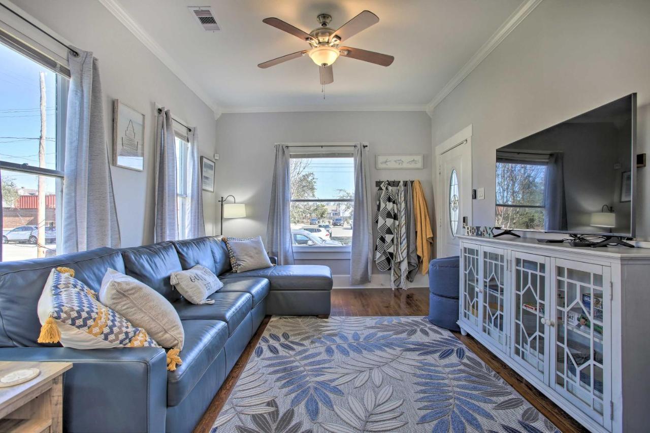 Cozy Beach Bungalow Near Galveston Seawall And Pier Esterno foto