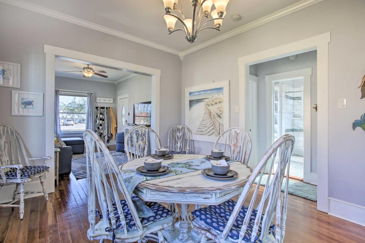 Cozy Beach Bungalow Near Galveston Seawall And Pier Esterno foto