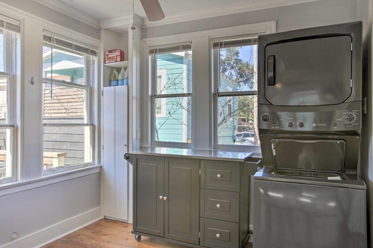 Cozy Beach Bungalow Near Galveston Seawall And Pier Esterno foto