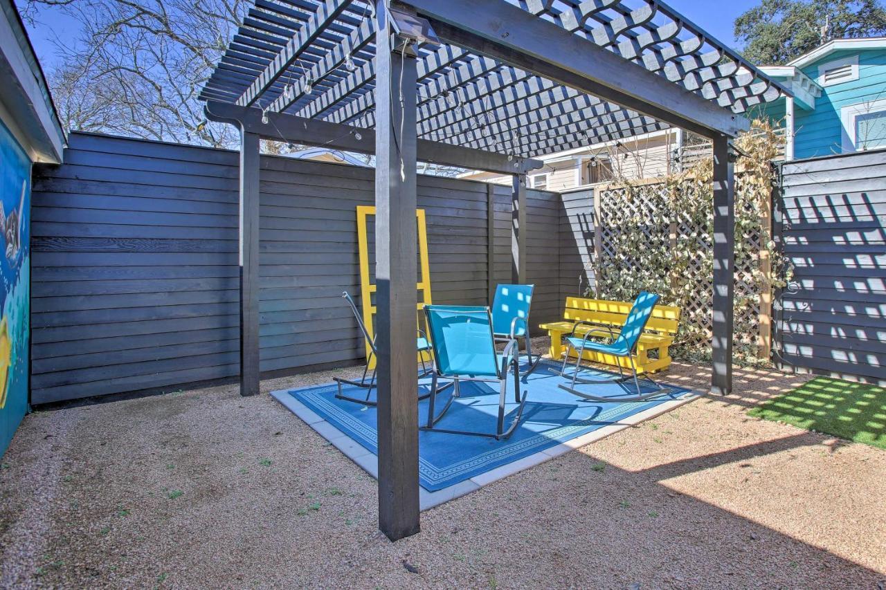 Cozy Beach Bungalow Near Galveston Seawall And Pier Esterno foto